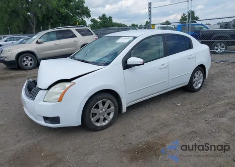 2007 Nissan Sentra 2.0/2.0S/2.0Sl из США, поврежденный, VIN 3N1AB61E17L715400